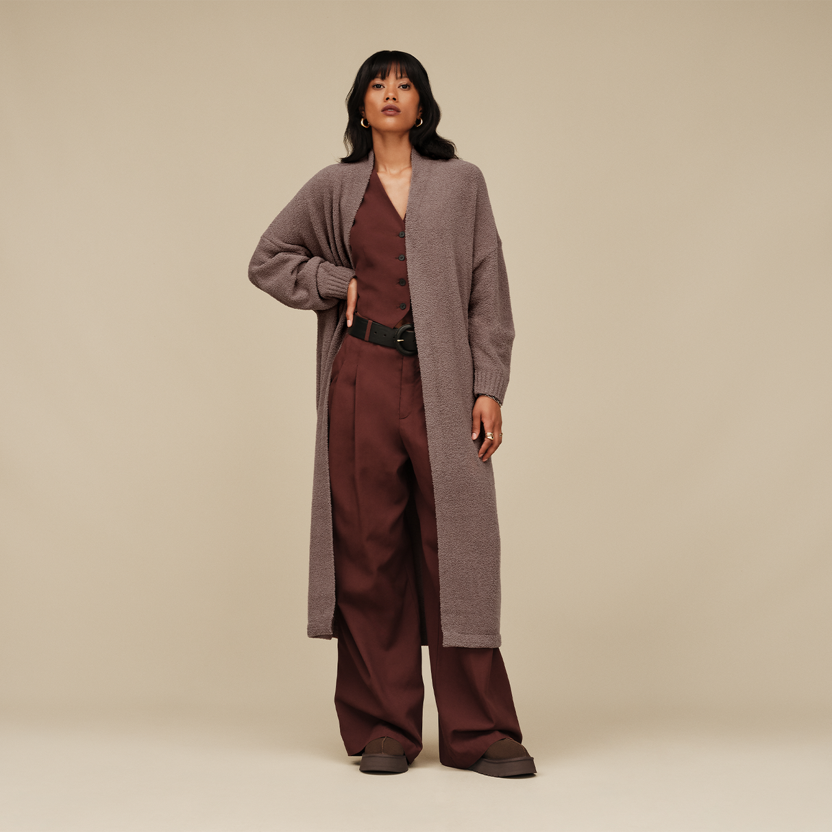 UGG® Tazz II (Women) - Dusted Cocoa Dress-Casual - Slipper - The Heel Shoe Fitters