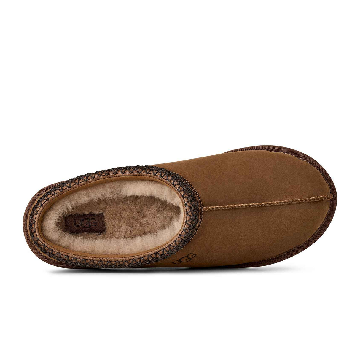 UGG® Tasman II Nubuck (Men) - Dark Chestnut Dress-Casual - Slipper - The Heel Shoe Fitters