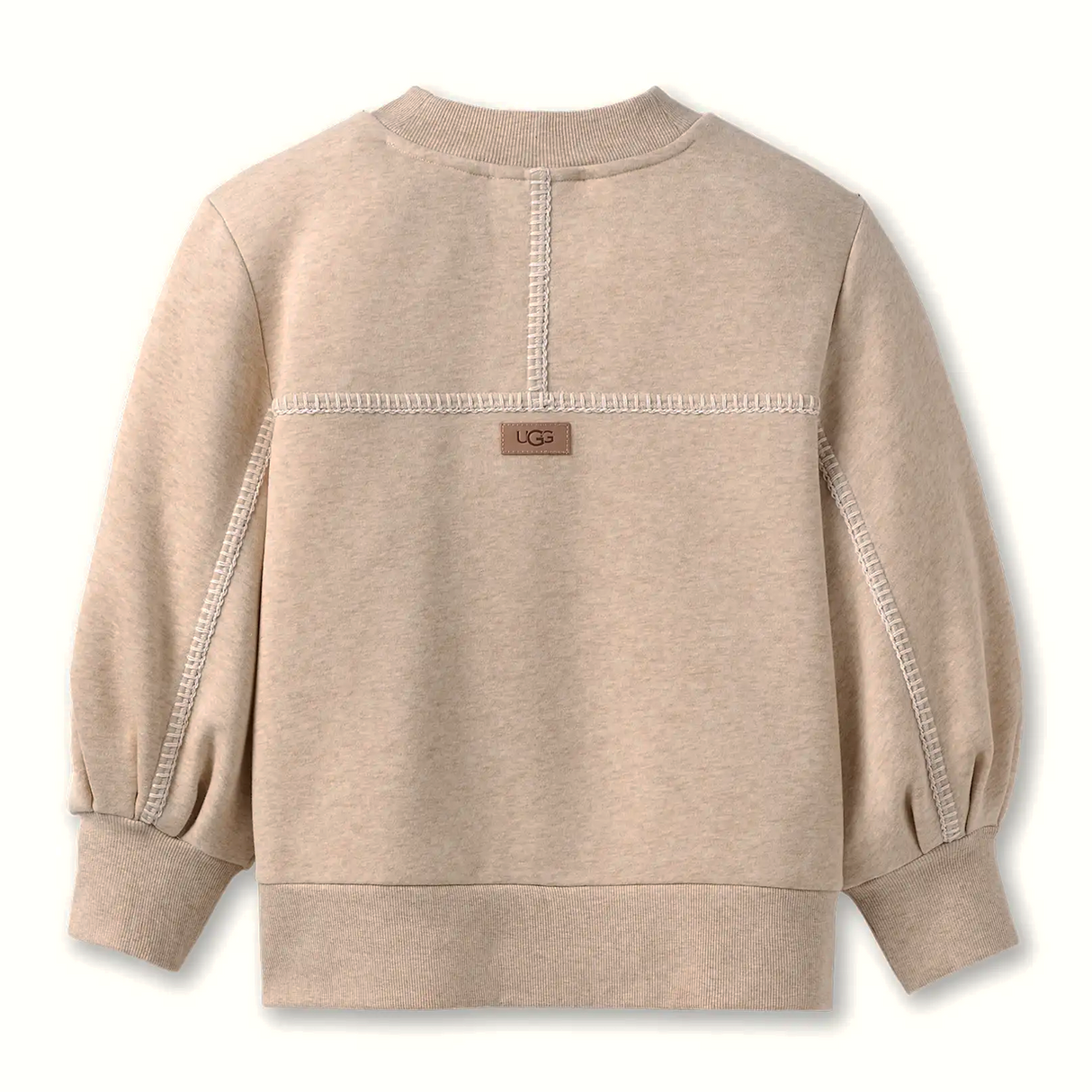 UGG® Classic Puff Sleeve Top (Women) - Sand Heather Apparel - Top - Long Sleeve - The Heel Shoe Fitters