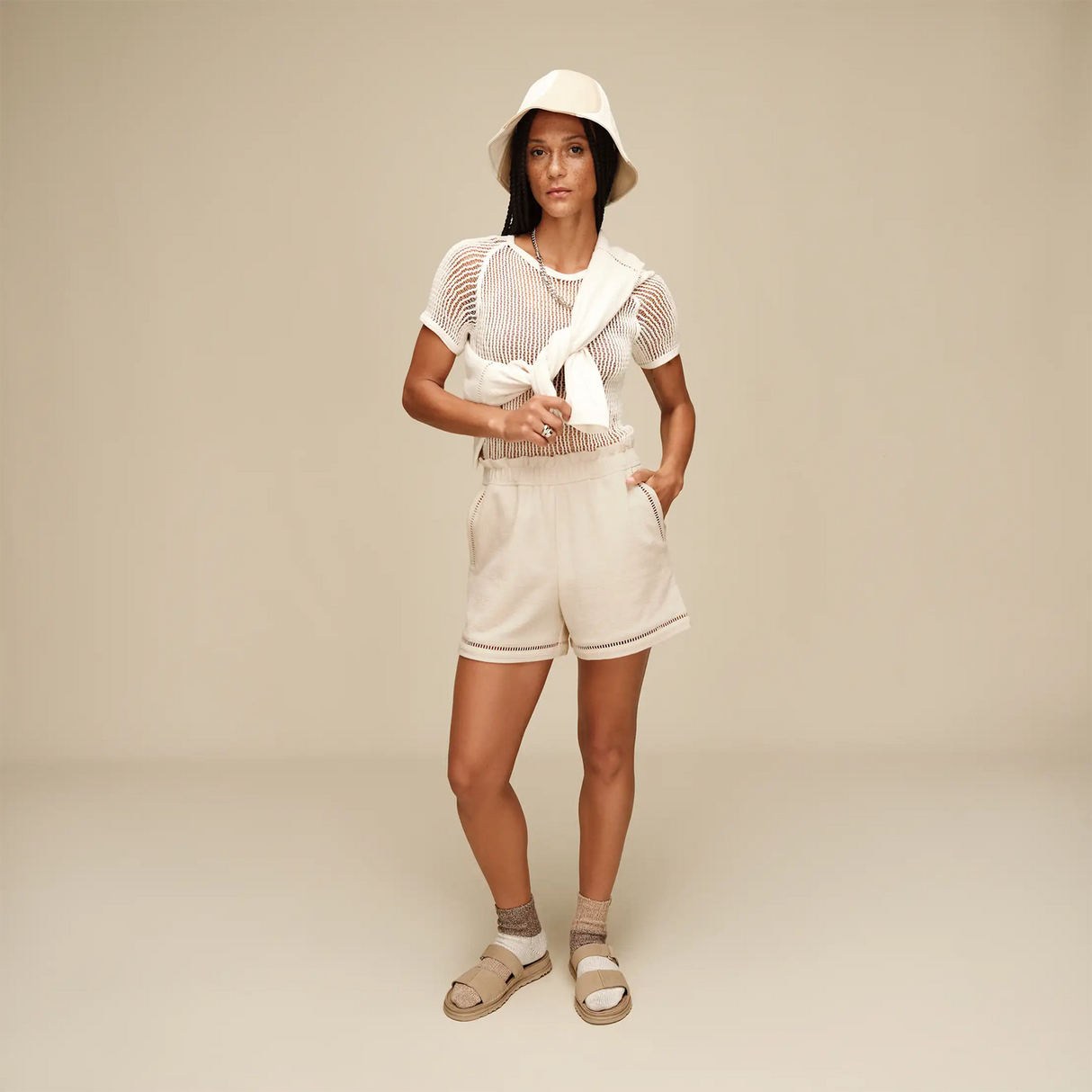 UGG® Frynn Short (Women) - Cream