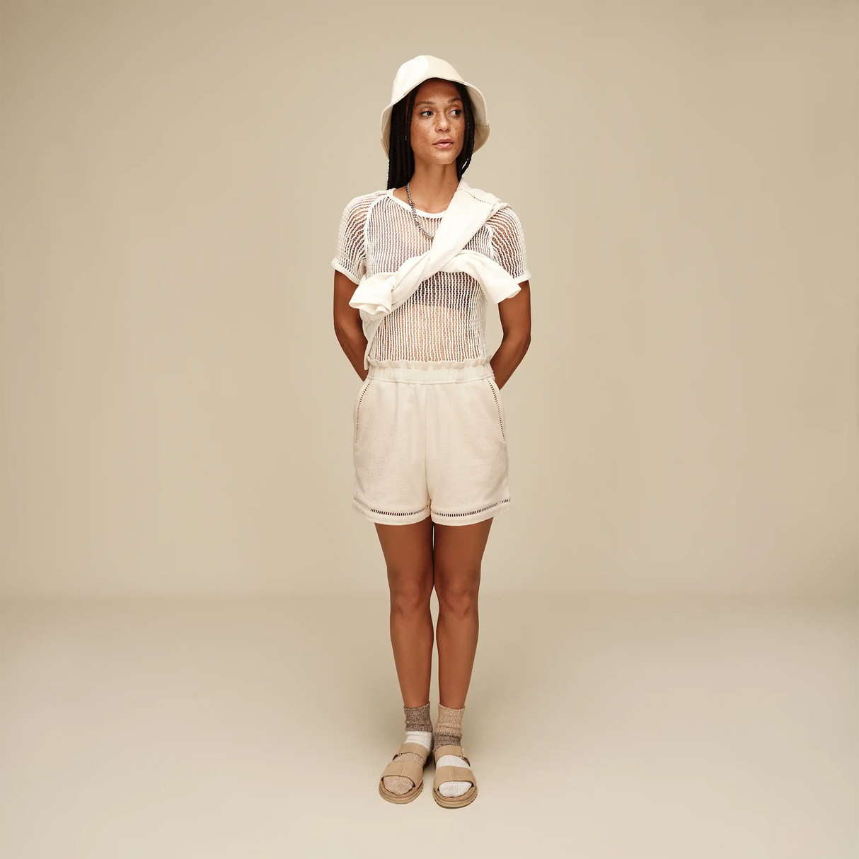 UGG® Frynn Short (Women) - Cream