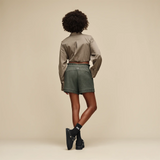 UGG® Frynn Short (Women) - Green Grey Apparel - Bottom - Short - The Heel Shoe Fitters
