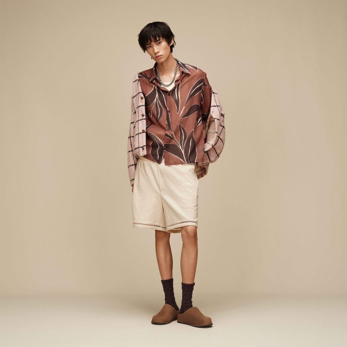 UGG® Otzo Clog (Men) - Dark Chestnut