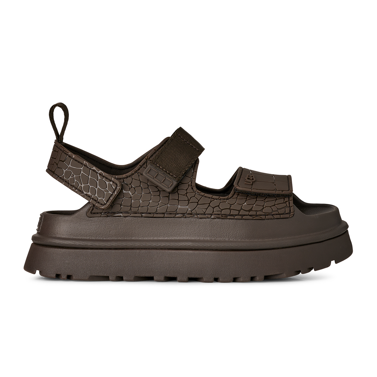 UGG® GoldenGlow Embossed (Women) - Dense Smoke – The Heel Shoe Fitters