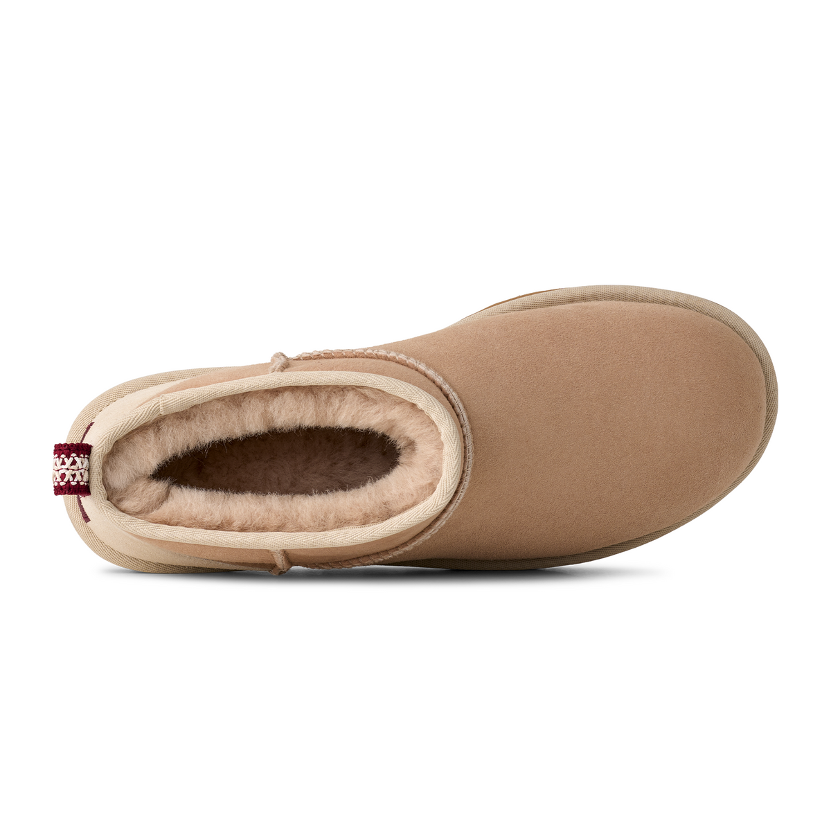 UGG® Classic Ultra Mini (Unisex) - Driftwood/Biking Red – The Heel UGG® Classic Ultra Mini (Unisex) - Driftwood/Biking Red – The Heel