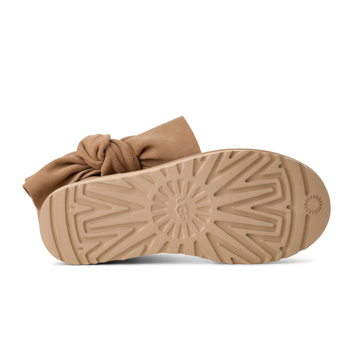 UGG® Classic Mini Bow (Women) - Sand Boots - Casual - Low - The Heel Shoe Fitters