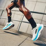 Hoka Clifton 11 Running Shoe (Men) - Black/White