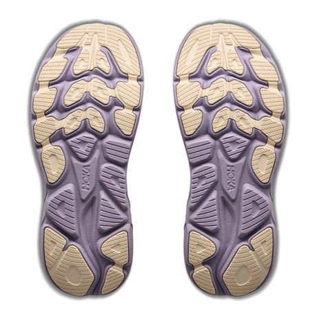 Hoka Clifton 11 Running Shoe (Women) - Stardust/Mellow Lilac Athletic - Running - Neutral - The Heel Shoe Fitters