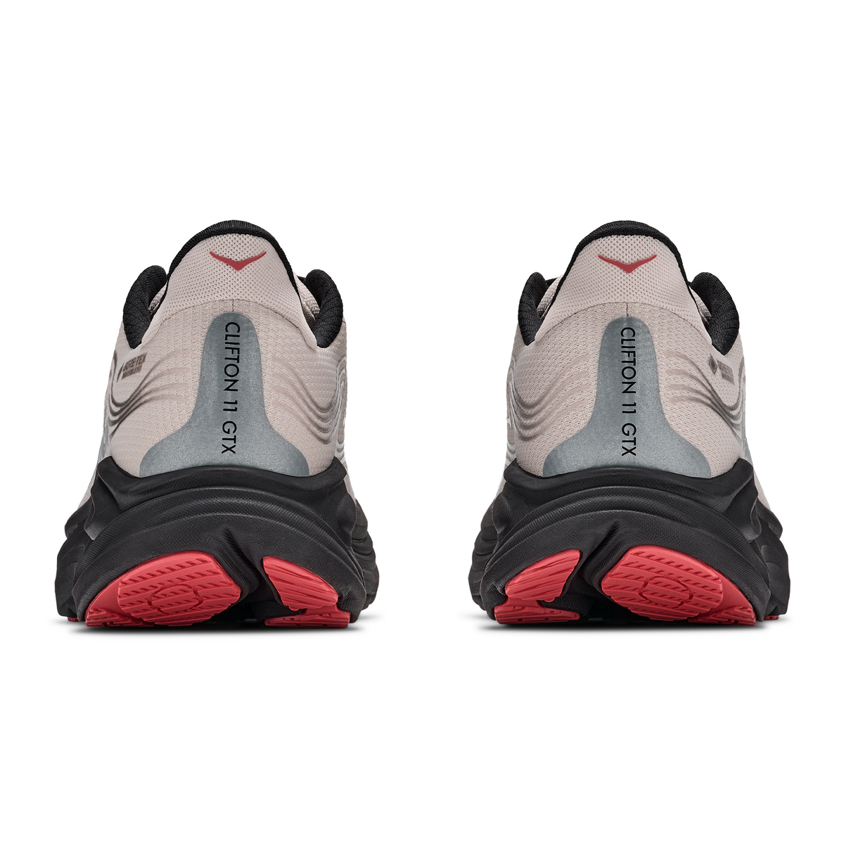 Hoka Clifton 11 GTX Running Shoe (Men) - River Rock Grey/Carbon Black