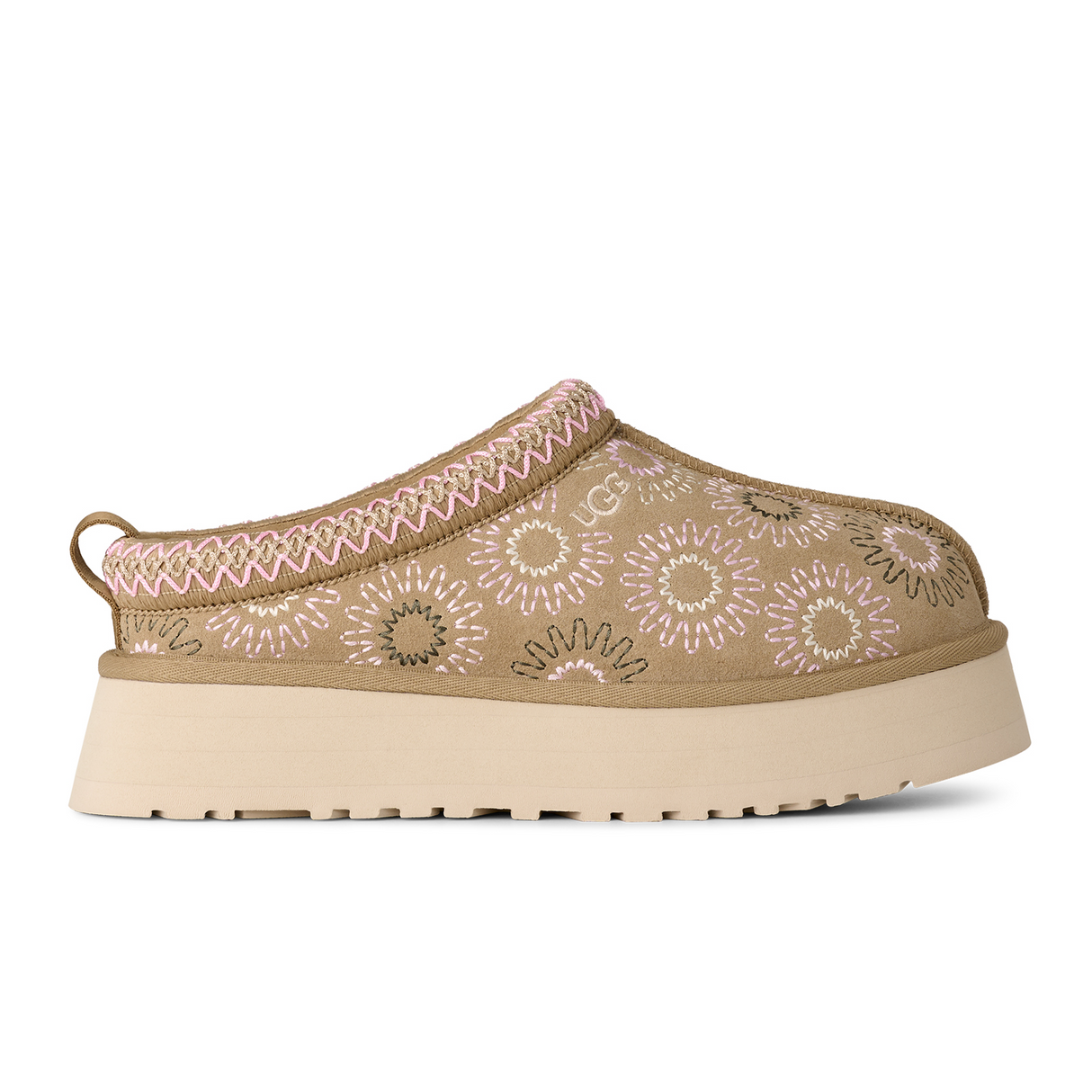 UGG® Tazz Sun Stitch (Women) - Mustard Seed Dress-Casual - Slipper - The Heel Shoe Fitters