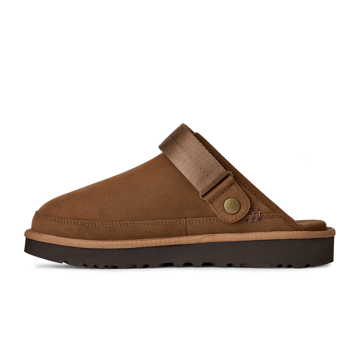 UGG® Goldencoast Clog II Nubuck (Men) - Dark Chestnut