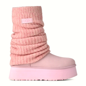 UGG® Classic Mini Dipper Legwarmer (Women) Boots - Casual - High - The Heel Shoe Fitters