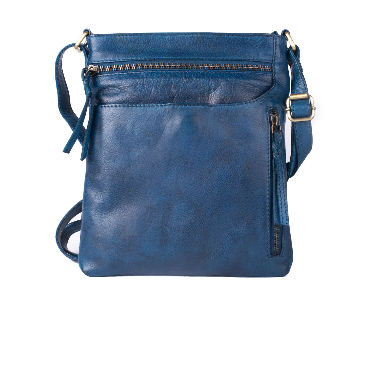 Milo Edith Crossbody Bag - Blue Leather Accessories - Bags - Crossbody - The Heel Shoe Fitters