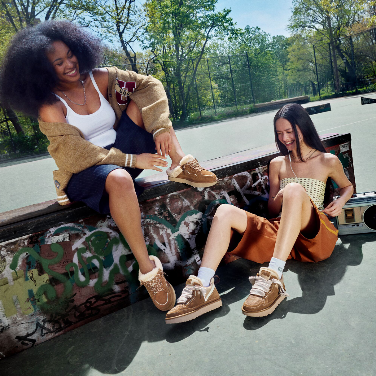 UGG® Lowmel Mule (Women) - Chestnut