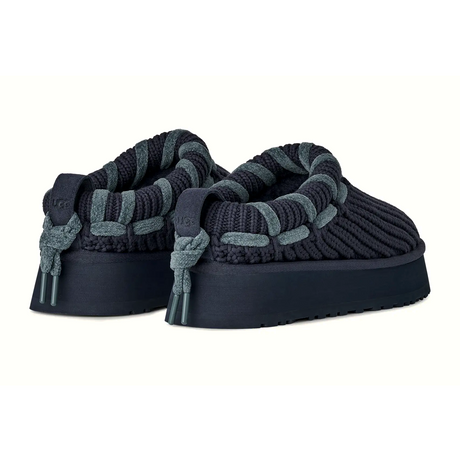 UGG® Tazz Whipstitch Knit (Women) - Dark Indigo Dress-Casual - Slipper - The Heel Shoe Fitters