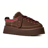 UGG® Heritage Lace Up Slipper (Women) - Burnt Cedar
