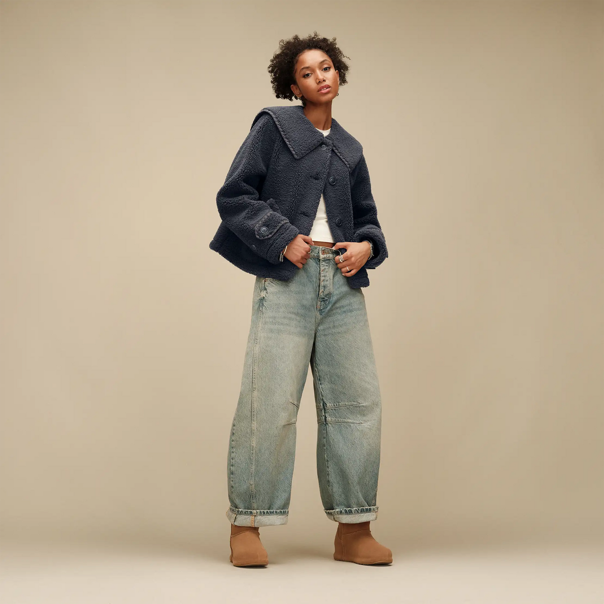 UGG® Classic Mini Enwrap (Women) - Chestnut