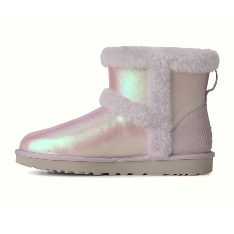 UGG® Classic Mini Frosted (Women) - Lavender Smoke Boots - Casual - Low - The Heel Shoe Fitters