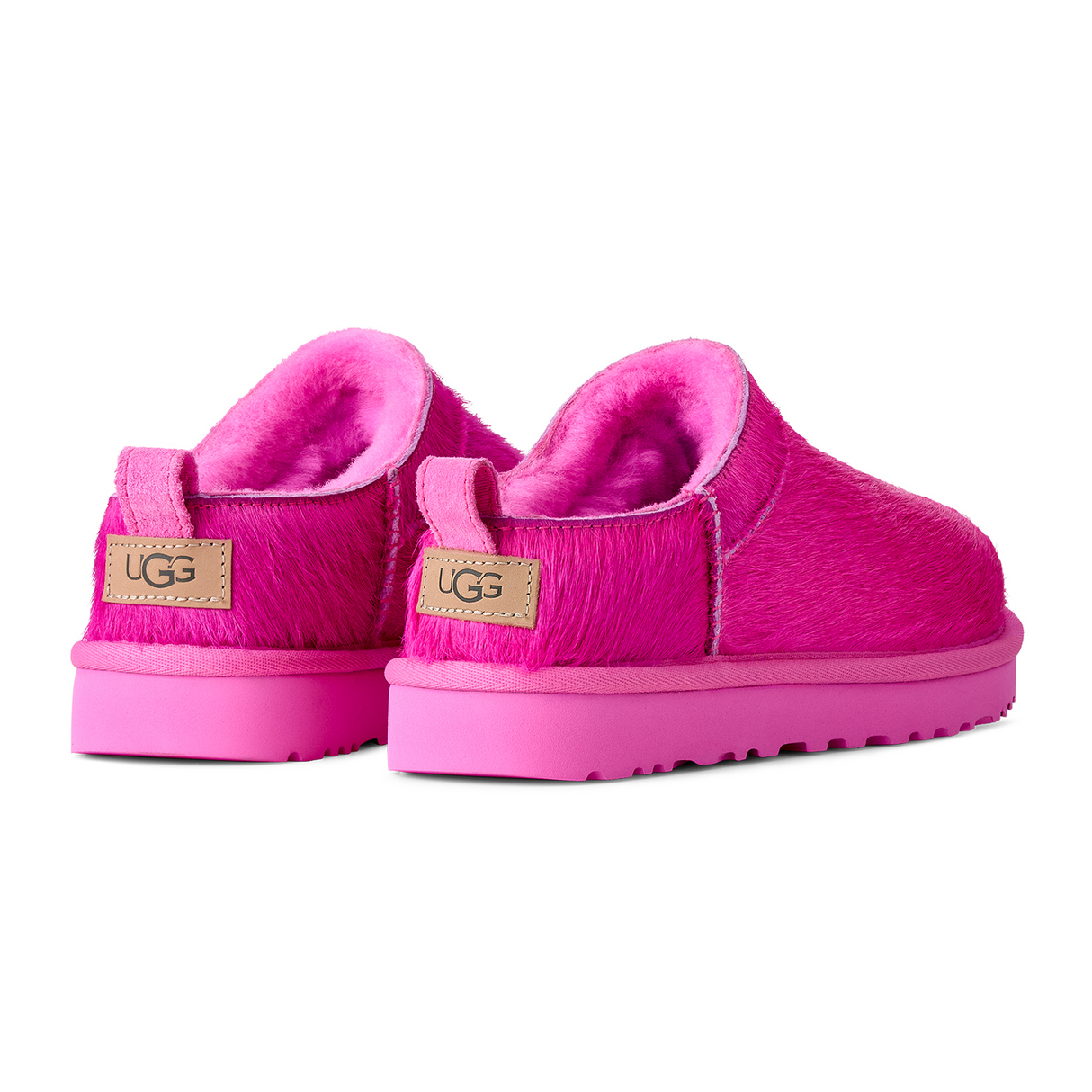 UGG® Classic Micro Calf Hair (Women) - Bright Fuchsia