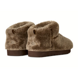 UGG® Classic Ultra Mini Fluffed (Women) - Light Bronze Boots - Casual - Low - The Heel Shoe Fitters