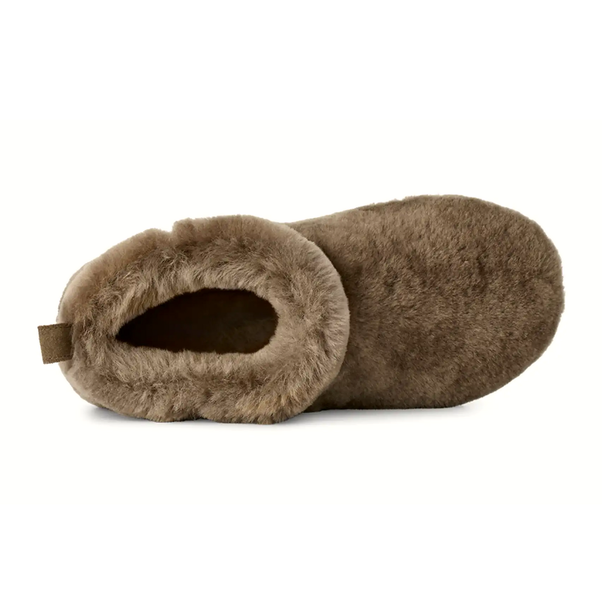 UGG® Classic Ultra Mini Fluffed (Women) - Light Bronze Boots - Casual - Low - The Heel Shoe Fitters