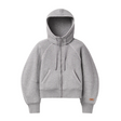 UGG® Classic Full-Zip Hoodie (Women) - Grey Heather Apparel - Top - Sweatshirt - The Heel Shoe Fitters