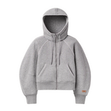 UGG® Classic Full-Zip Hoodie (Women) - Grey Heather Apparel - Top - Sweatshirt - The Heel Shoe Fitters