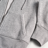 UGG® Classic Full-Zip Hoodie (Women) - Grey Heather Apparel - Top - Sweatshirt - The Heel Shoe Fitters