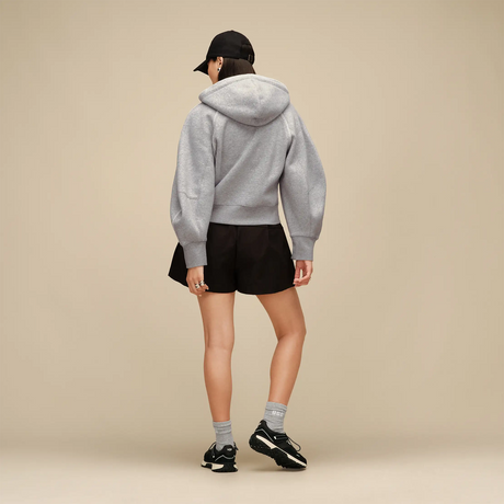 UGG® Classic Full-Zip Hoodie (Women) - Grey Heather Apparel - Top - Sweatshirt - The Heel Shoe Fitters
