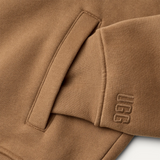 UGG® Tasman Full-Zip Hoodie (Men) - Chestnut