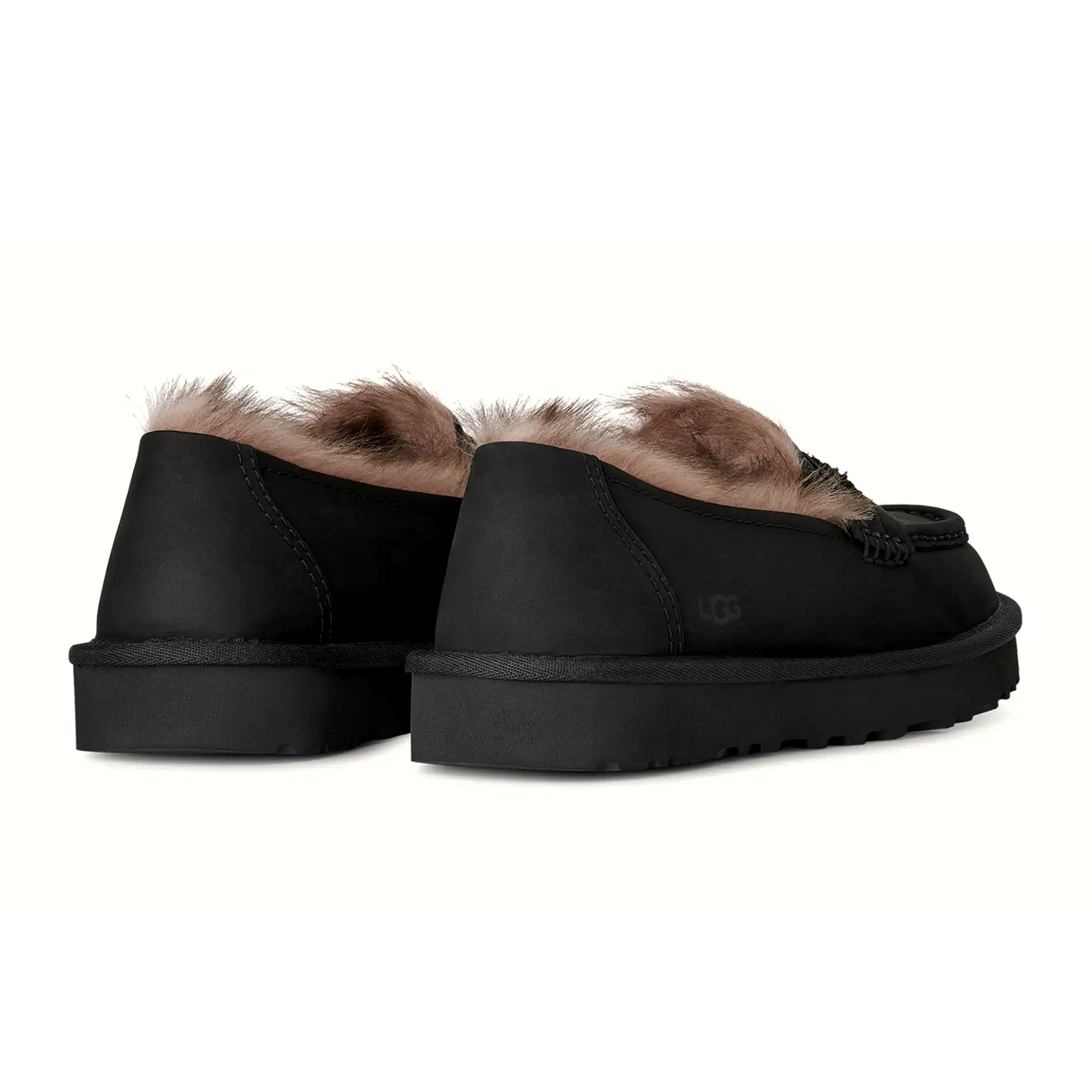 UGG® Ellis Nubuck Loafer (Women) - Black