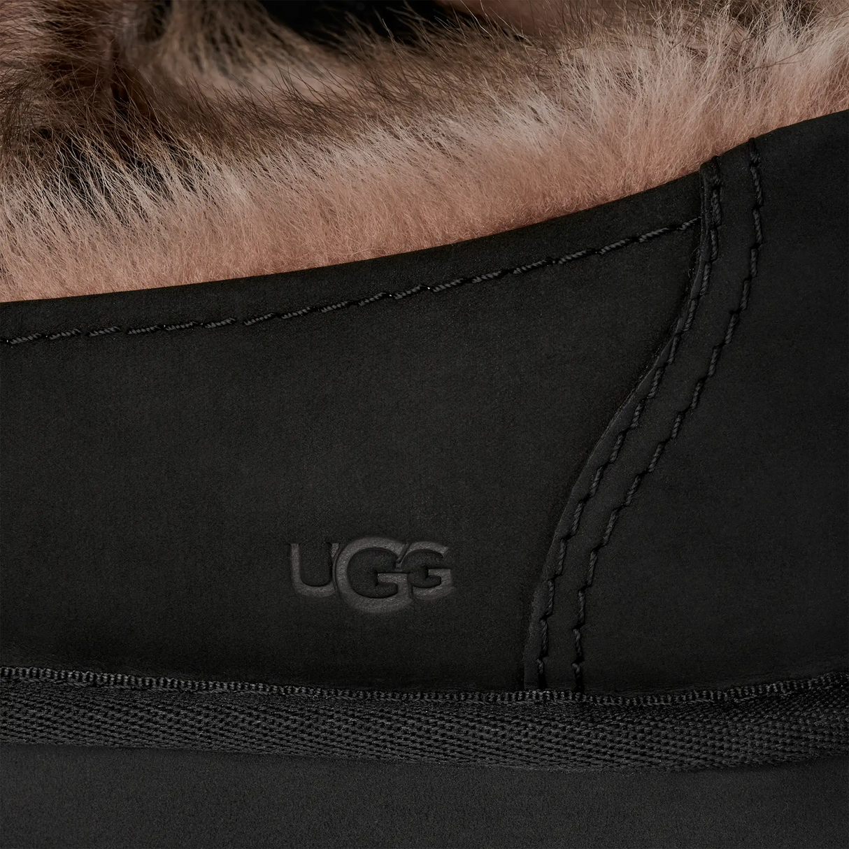 UGG® Ellis Nubuck Loafer (Women) - Black