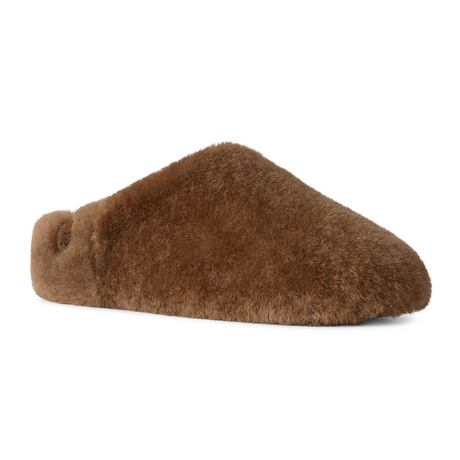 UGG® Elea Fluffed Slip On (Women) - Light Bronze Dress-Casual - Slipper - The Heel Shoe Fitters