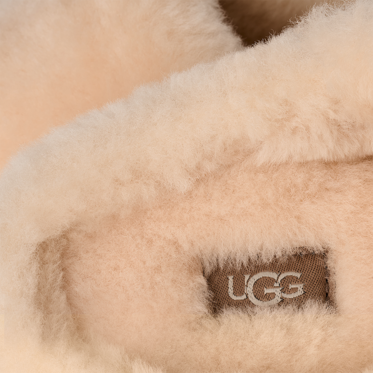UGG® Elea Fluffed Slip On (Women) - Natural Dress-Casual - Slipper - The Heel Shoe Fitters
