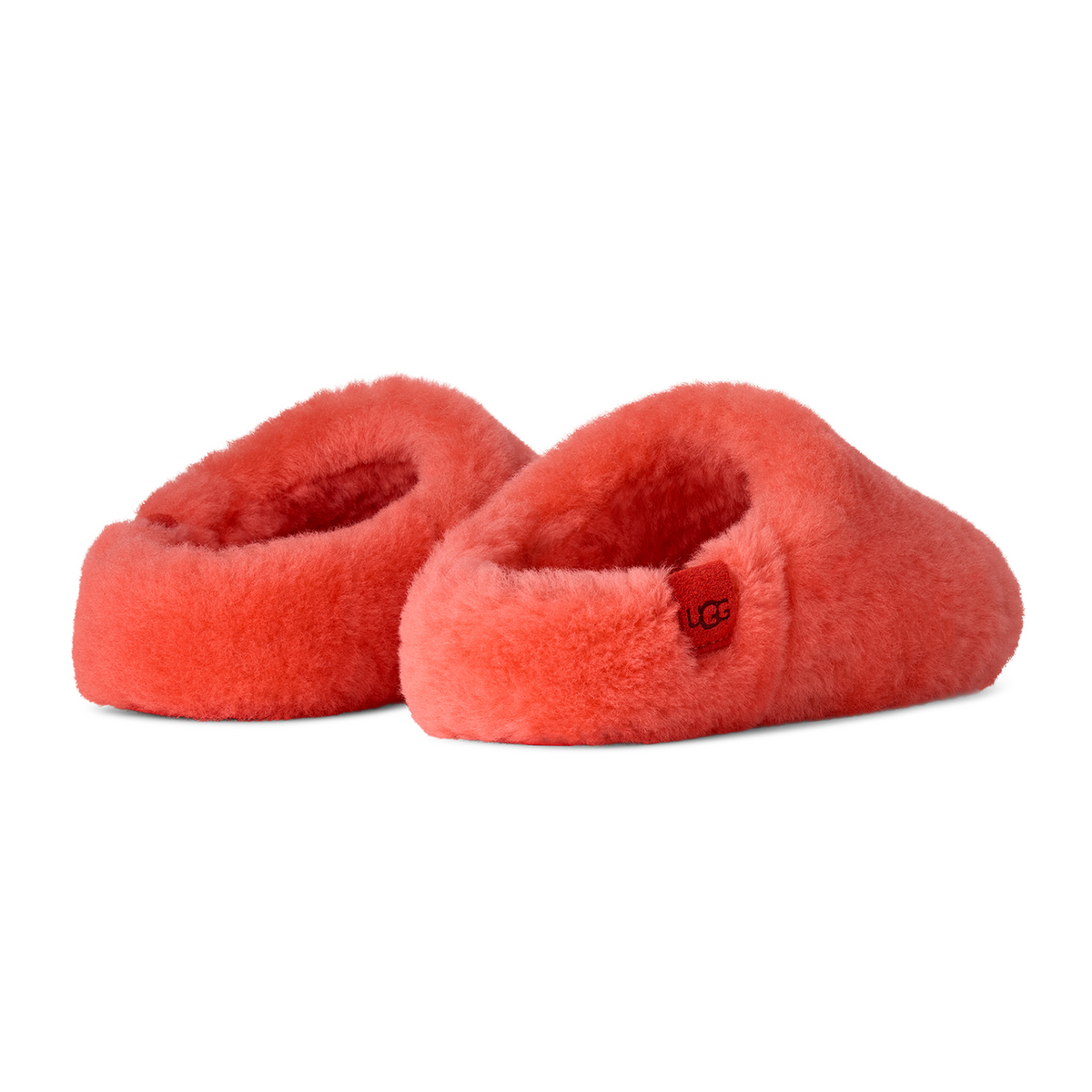 UGG® Elea Fluffed Slip On (Women) - Orange Gerbera Dress-Casual - Slipper - The Heel Shoe Fitters