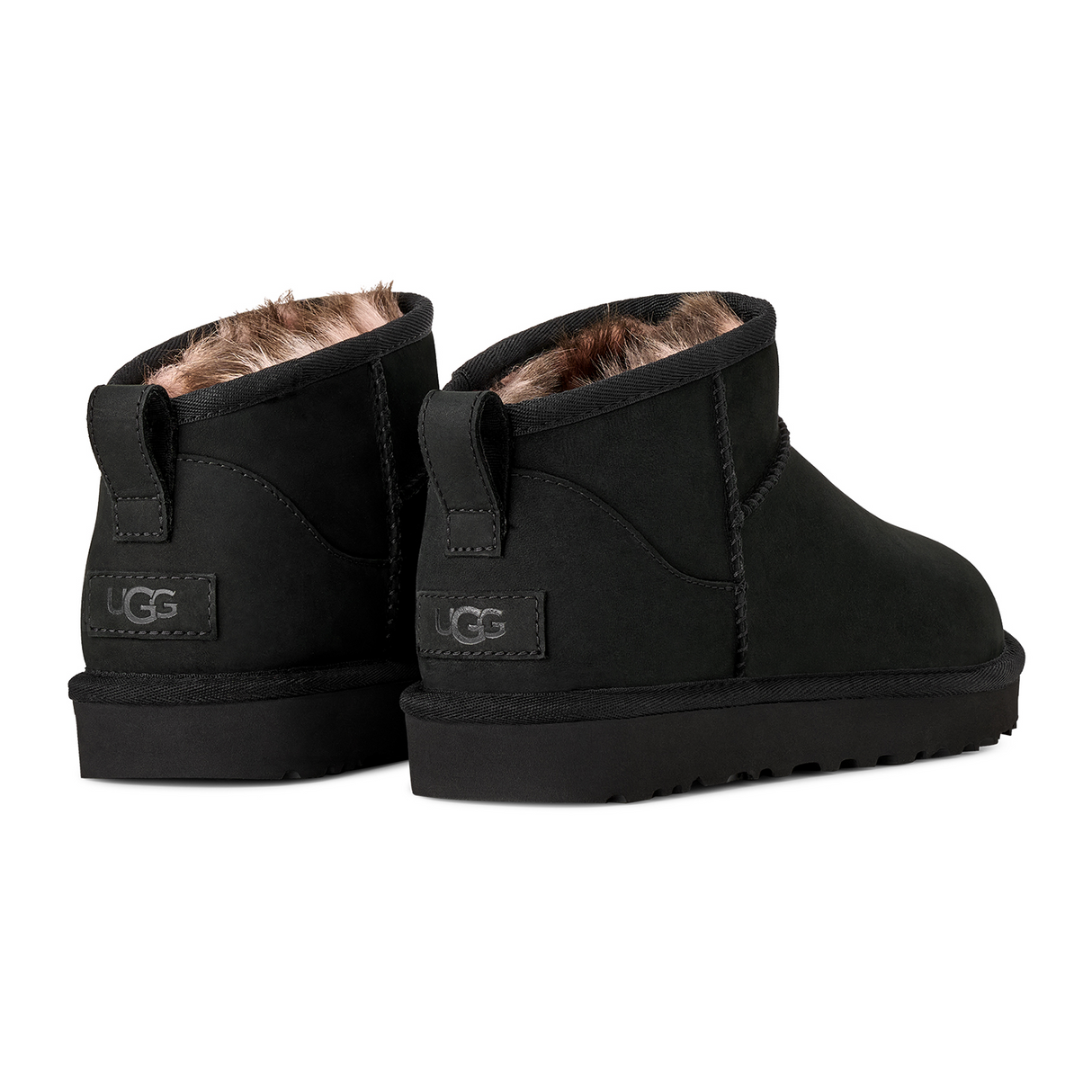 UGG® Classic Ultra Mini Nubuck (Women) - Black