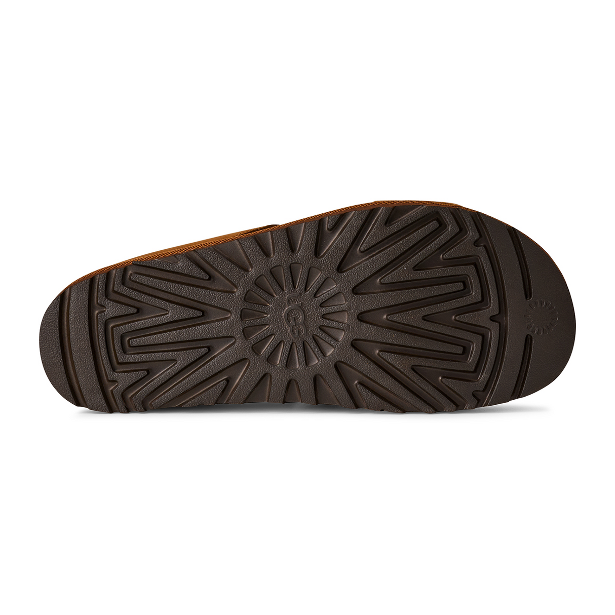 UGG® GoldenStar Hi Cutout Slide (Women) - Dark Chestnut