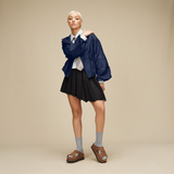 UGG® GoldenStar Hi Cutout Slide (Women) - Dark Chestnut