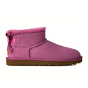 UGG® Classic Ultra Mini Bailey Bow (Women) - Dark Winterberry