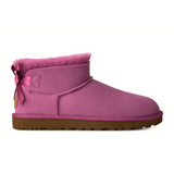 UGG® Classic Ultra Mini Bailey Bow (Women) - Dark Winterberry