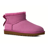 UGG® Classic Ultra Mini Bailey Bow (Women) - Dark Winterberry
