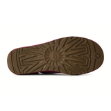 UGG® Classic Ultra Mini Bailey Bow (Women) - Dark Winterberry
