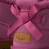 UGG® Classic Ultra Mini Bailey Bow (Women) - Dark Winterberry