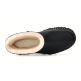 UGG® Uptowner Short Boot (Women) - Black Leather