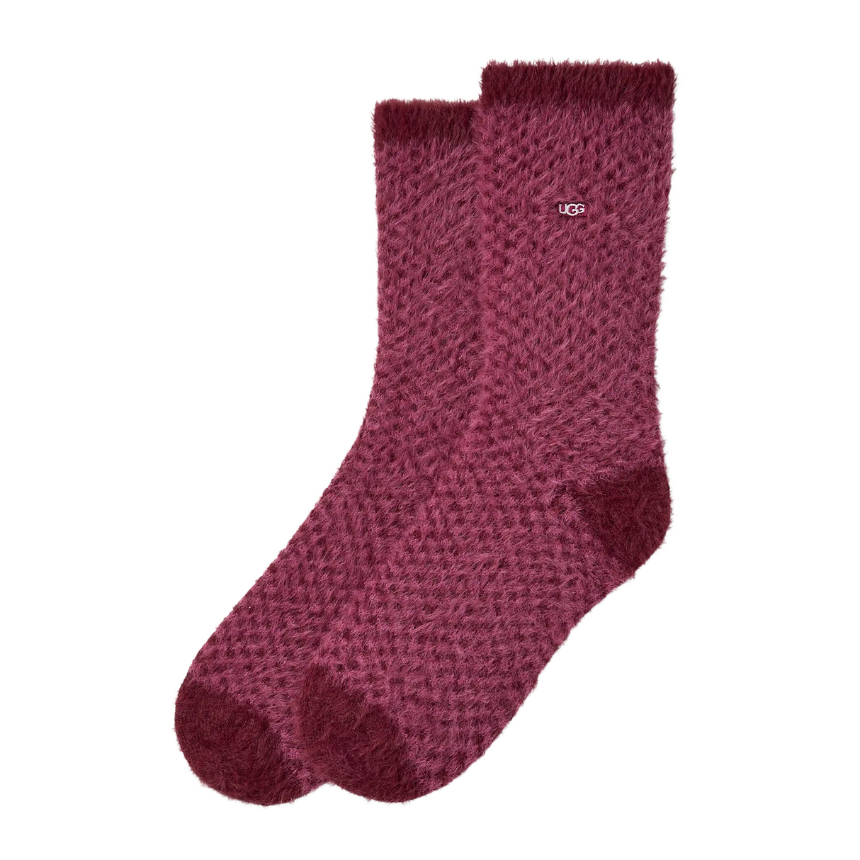UGG® Enlie Crew (Women) - Coffee Berry/Strawberry Check