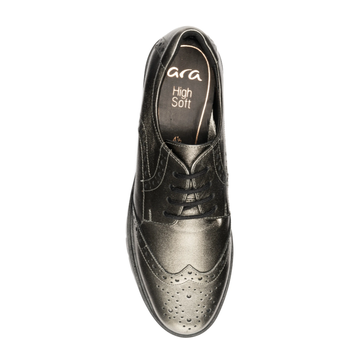 Ara Clementine Oxford (Women) - Cashmere Metallic Calf Dress-Casual - Oxford - The Heel Shoe Fitters