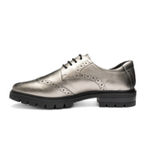 Ara Clementine Oxford (Women) - Cashmere Metallic Calf Dress-Casual - Oxford - The Heel Shoe Fitters