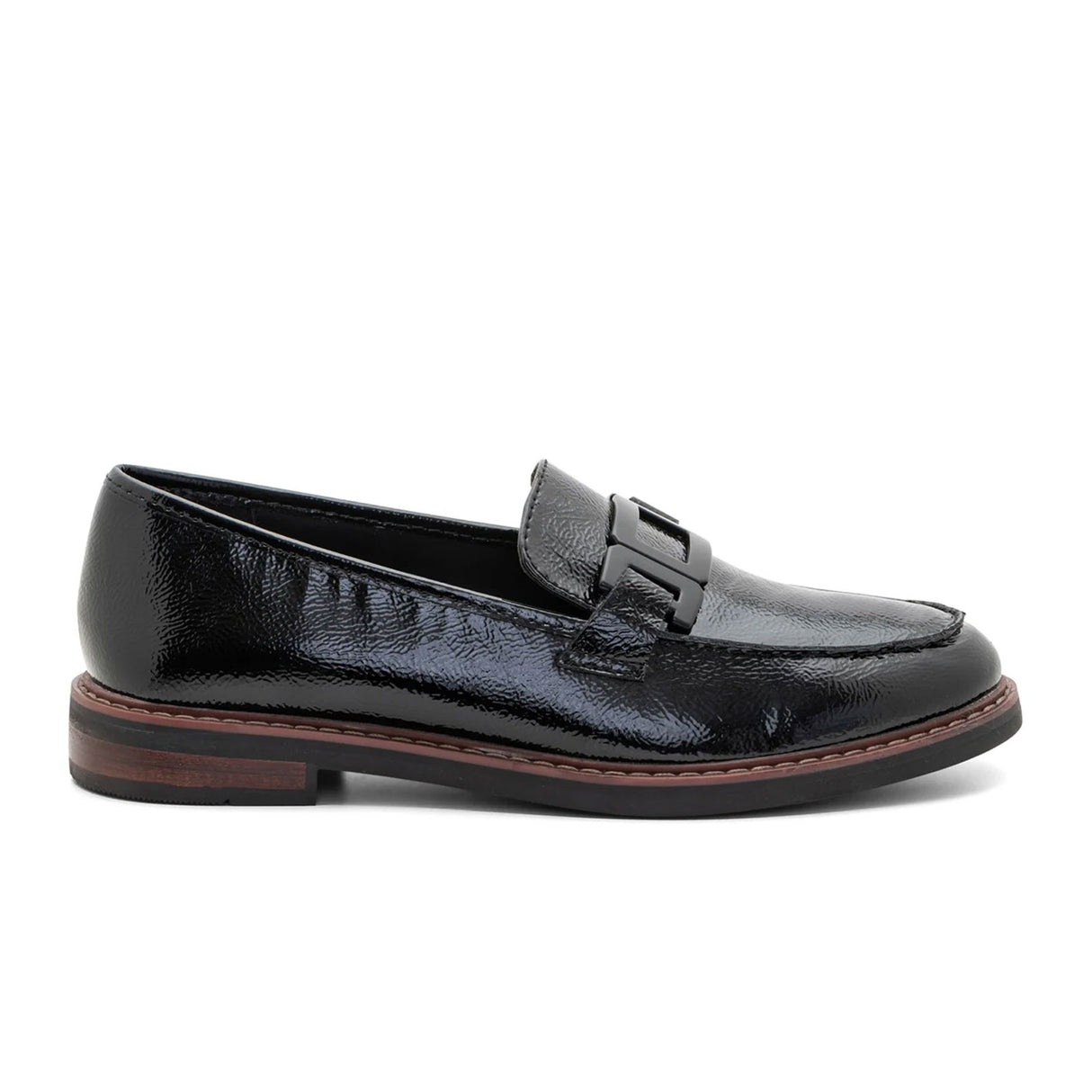 Ara Katsura Loafer (Women) - Black Patent Dress-Casual - Loafers - The Heel Shoe Fitters