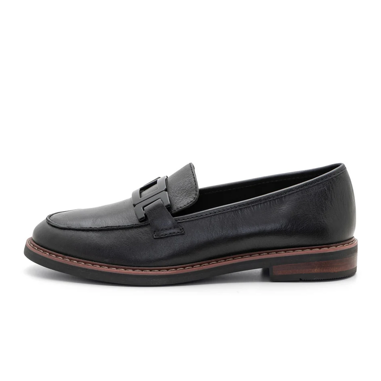 Ara Katsura Loafer (Women) - Black Calf Leather Dress-Casual - Loafers - The Heel Shoe Fitters