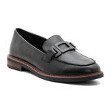 Ara Katsura Loafer (Women) - Black Calf Leather Dress-Casual - Loafers - The Heel Shoe Fitters